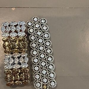 Elegant Silver Floral Earrings